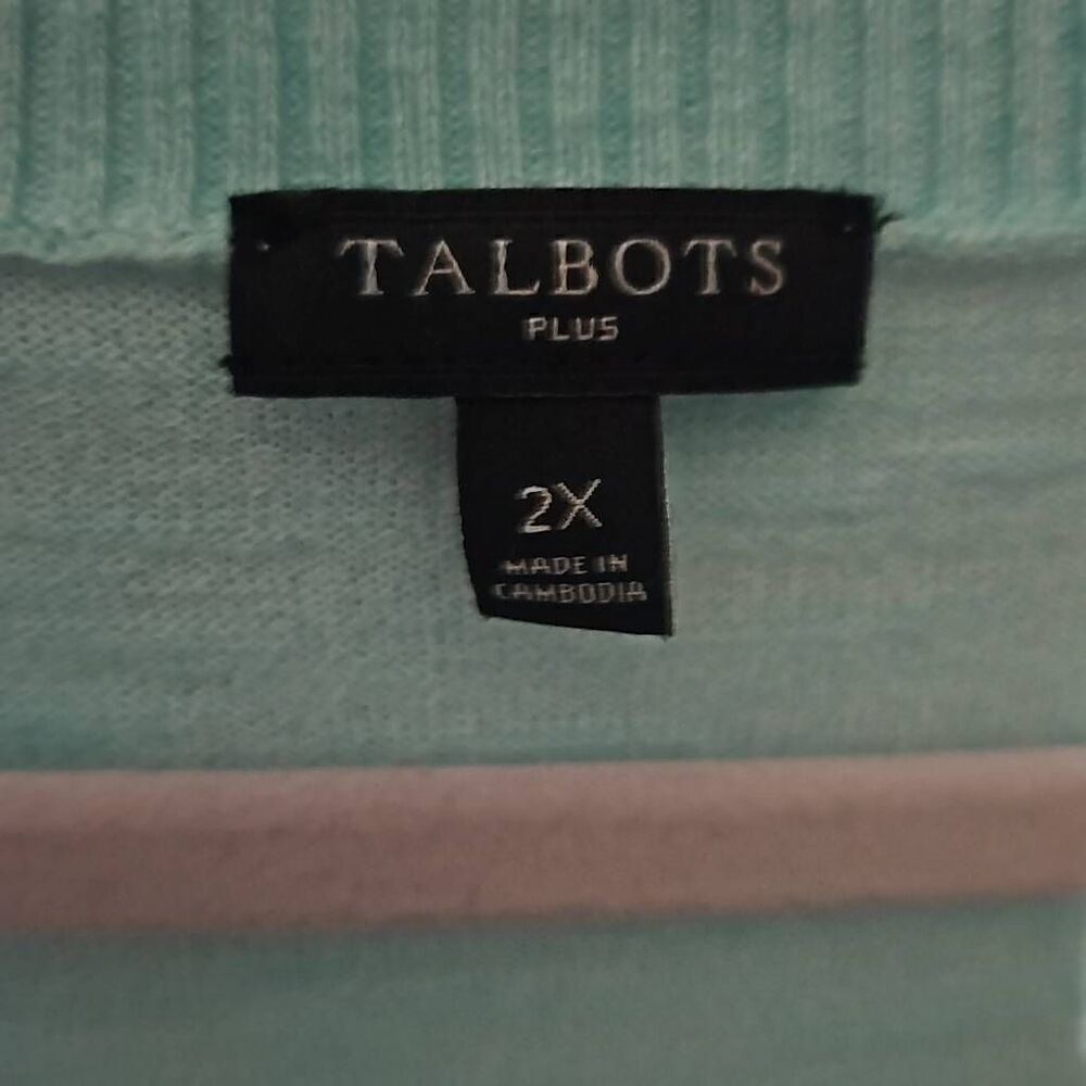 Talbots Plus Size 2X Sweater - Picture 4 of 7